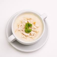 شوربة كريمة الدجاج