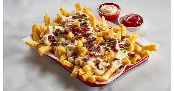 بطاطا مع جبنة